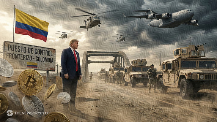 Crypto Markets on Edge After Trump Floats Colombia Strike