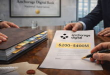 Anchorage Digital Eyes $400M Raise as IPO Plans Take Shape