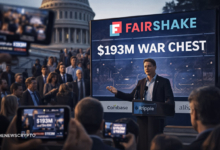 Fairshake Raises $193 Million as Crypto Firms Prepare for 2026 Midterm Elections