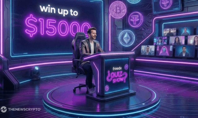 Freedx Launches Live Crypto Quiz Show Offering $15,000 in Rewards
