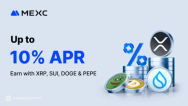 MEXC Launches Hot Tokens Earn Fest, Adding XRP, SUI, DOGE and PEPE With 10% APR