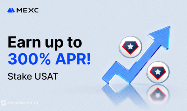 MEXC Launches Limited-Time USAT Flexible Savings Event Offering up to 300% APR