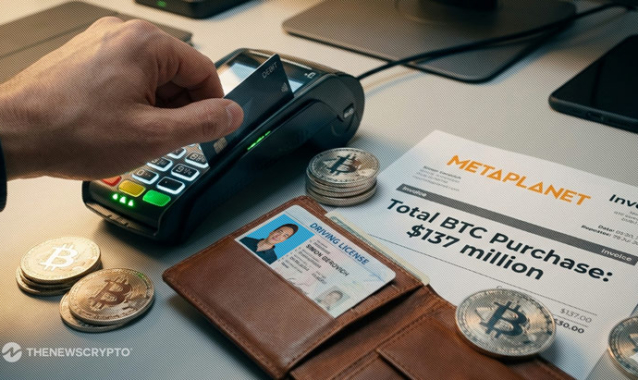 Japan’s Metaplanet Plans $137M Capital Raise to Increase Bitcoin Reserves