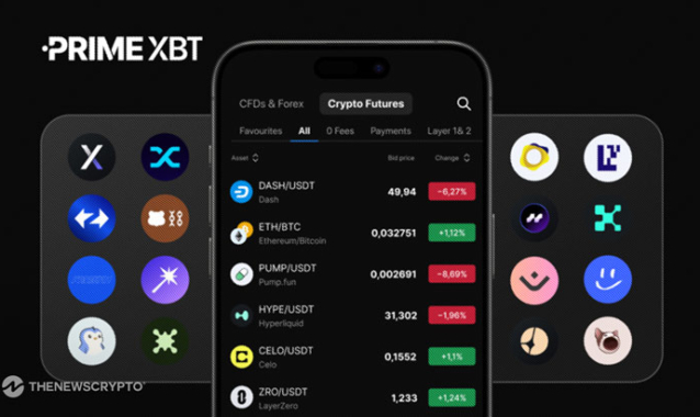 PrimeXBT Expands Crypto Futures with 40 New Crypto Assets