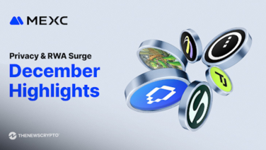 Privacy and RWA Tokens Dominate MEXC December Trading as Meme Trading Cools