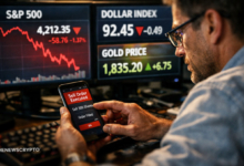Stocks and Dollar Feel the Blow Along with the Global Crypto Market