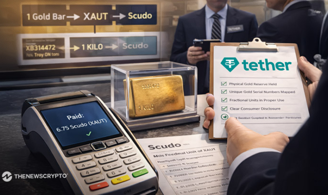 Tether Launches Scudo Denomination to Enable Everyday XAUt Gold Payments