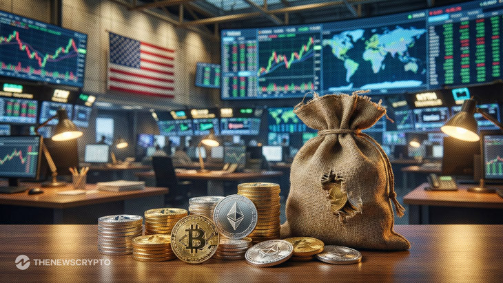 US Growth Forecast Under Scanner Despite a Slight Rise, Crypto Market Reacts Little