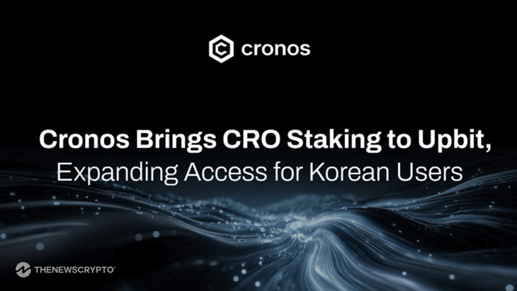 Upbit Enables $CRO Staking, Expanding Cronos Access for Korean Users