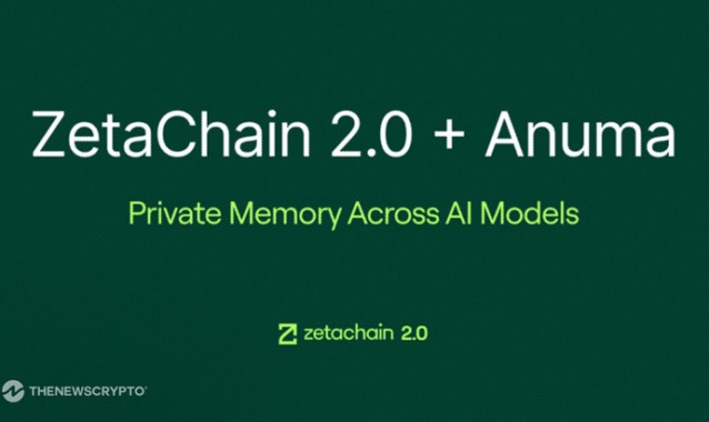 ZetaChain 2.0 Launches With Anuma, Bringing Private Memory and AI Interoperability to Creators