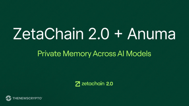 ZetaChain 2.0 Launches With Anuma, Bringing Private Memory and AI Interoperability to Creators