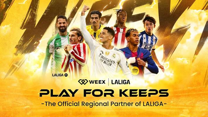 WEEX Partners With LALIGA To Expand Global Reach and Integrate Crypto Into Mainstream Sports Culture