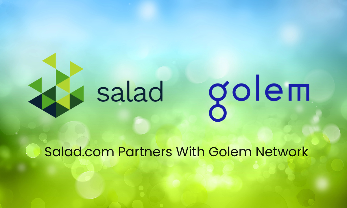 Golem Network and Salad Partner to Test DePIN-Powered Cloud Computing Integration