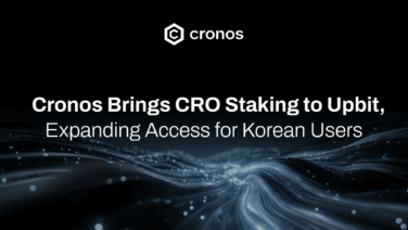 Upbit Enables $CRO Staking, Expanding Cronos Access for Korean Users