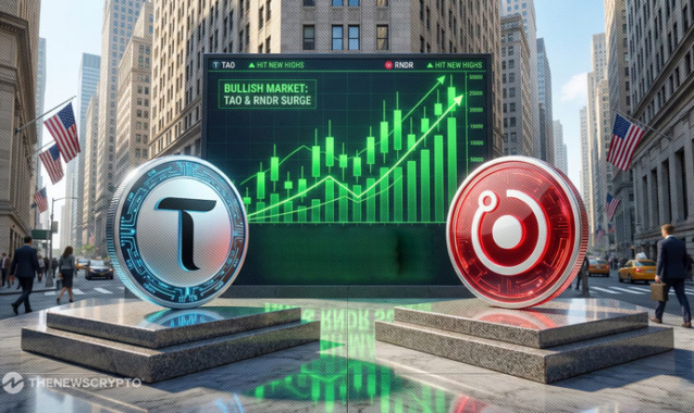 AI Cryptos Soar as the Artificial Intelligence Sector Eases with Wall Street