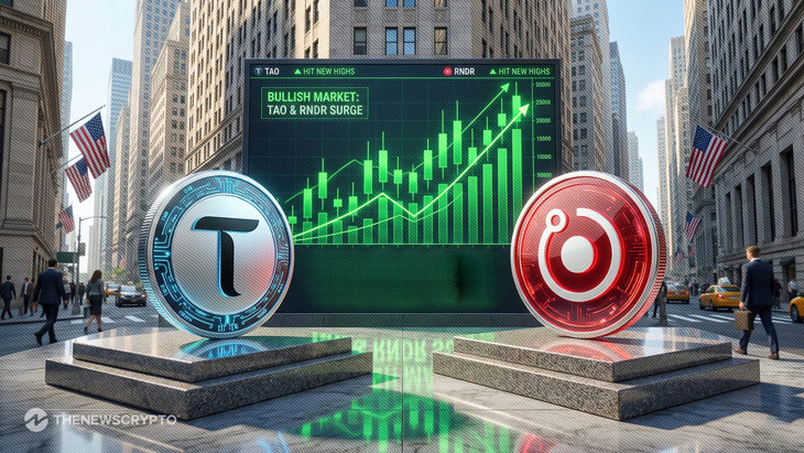 AI Cryptos Soar as the Artificial Intelligence Sector Eases with Wall Street