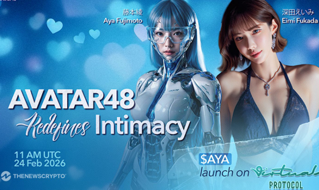 AVATAR48 Redefines Intimacy With $AYA Launch on Virtuals; Onboards Global Icon Eimi Fukada