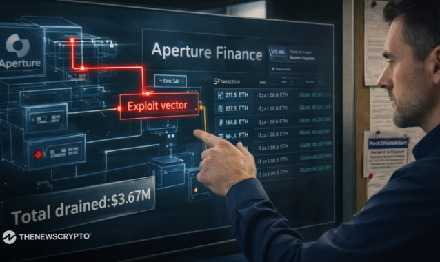 Aperture Finance Loses $3.67M in Exploit, Hacker Deposits Funds Through Tornado Cash