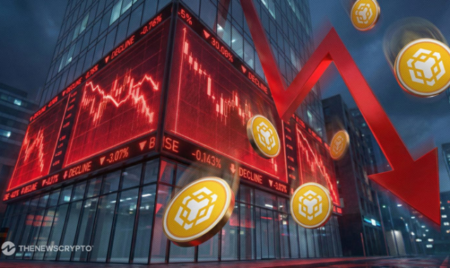 Binance Coin Slides Below $600 as Market Bloodbath Triggers Liquidations