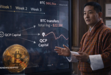Bhutan Has Added to 3-Week Bitcoin Selling as BTC Price Drops Below $67k