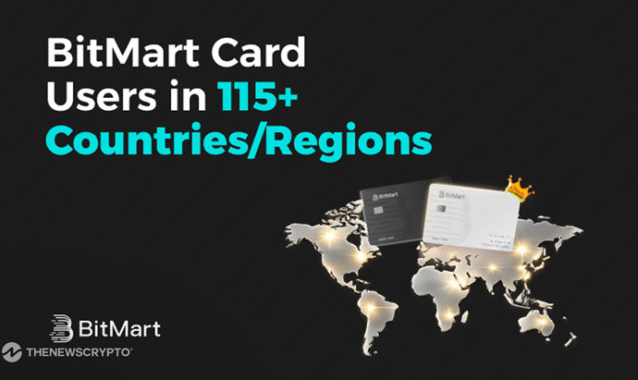 BitMart Card Expands Global Reach to 115+ Countries, Unveils 2026 Benefits With up to 5.5% Cashback and $300+ in Annual Rewards