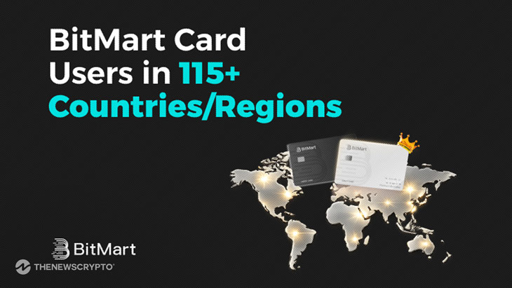 BitMart Card Expands Global Reach to 115+ Countries, Unveils 2026 Benefits With up to 5.5% Cashback and $300+ in Annual Rewards