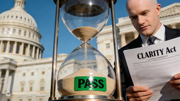 Coinbase CEO Brian Armstrong Points to Significant Progress on Clarity Act