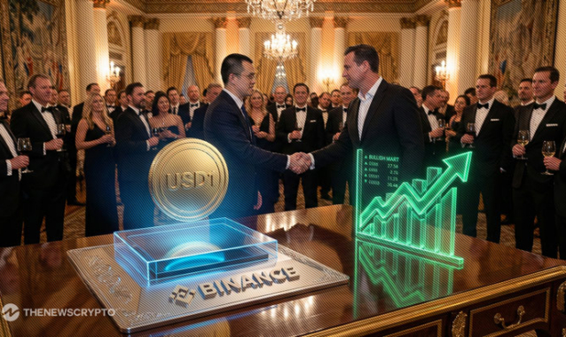 Binance Founder CZ Attends Mar-a-Lago Summit after Presidential Pardon Amid Binance’s Rising USD1 Dominance