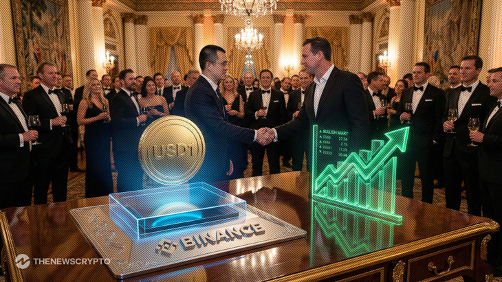 Binance Founder CZ Attends Mar-a-Lago Summit after Presidential Pardon Amid Binance’s Rising USD1 Dominance