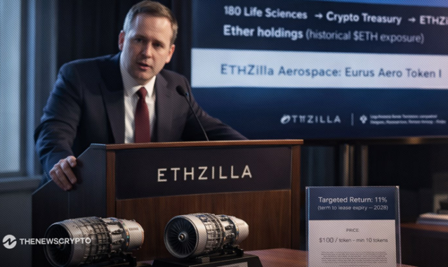 ETHZilla Launches Jet Engine-Backed Token Offering