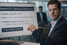 Gemini Cuts Jobs, Exits Crypto Betting to Refocus Core Exchange