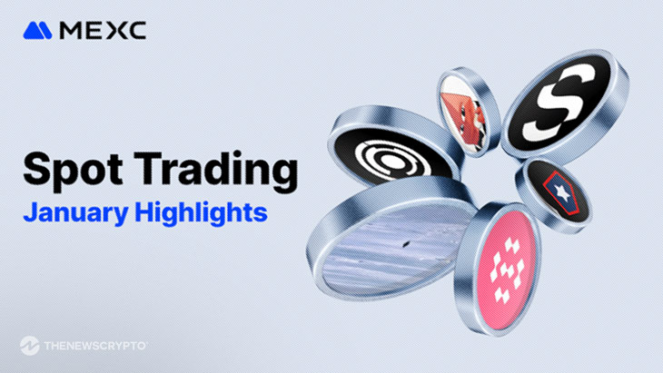 MEXC January Newly Listed Token Spot Trading Volume Surges 65% as Crypto Markets Enter New Infrastructure Cycle