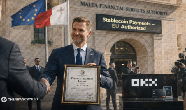 OKX Receives Stablecoin Related PI License for European Advancement