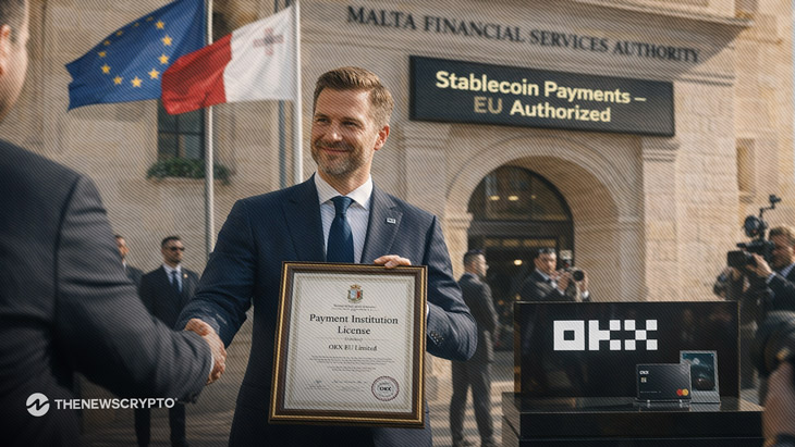 OKX Receives Stablecoin Related PI License for European Advancement