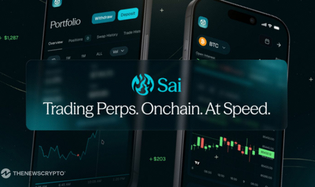 Sai Launches Perps Platform Combining CEX Speed with Onchain Settlement