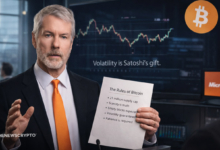 Saylor Calls Bitcoin Volatility ‘Satoshi’s Gift’ Amid Stress