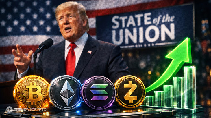 Trump's State of the Union Address Triggers a Controlled Surge for Cryptocurrencies