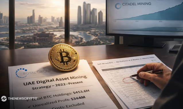 UAE Royal-Linked Mining Nets $344M BTC Profit: Arkham