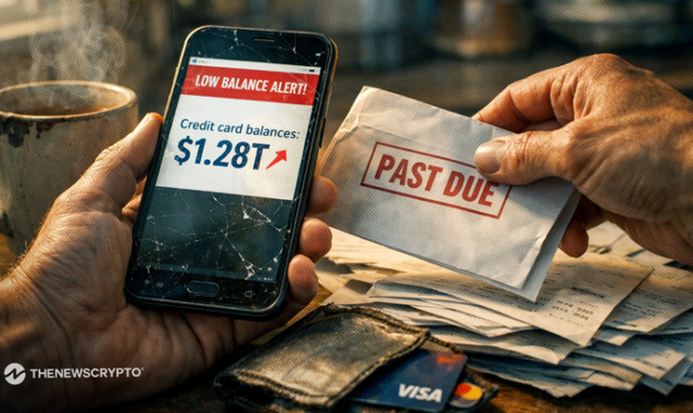 US Credit Card Debt Hits Record $1.28 Trillion