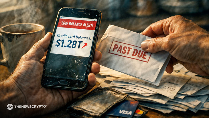 US Credit Card Debt Hits Record $1.28 Trillion