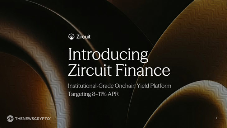 Zircuit Finance Launches Institutional-Grade Onchain Yield Platform Targeting 8–11% APR