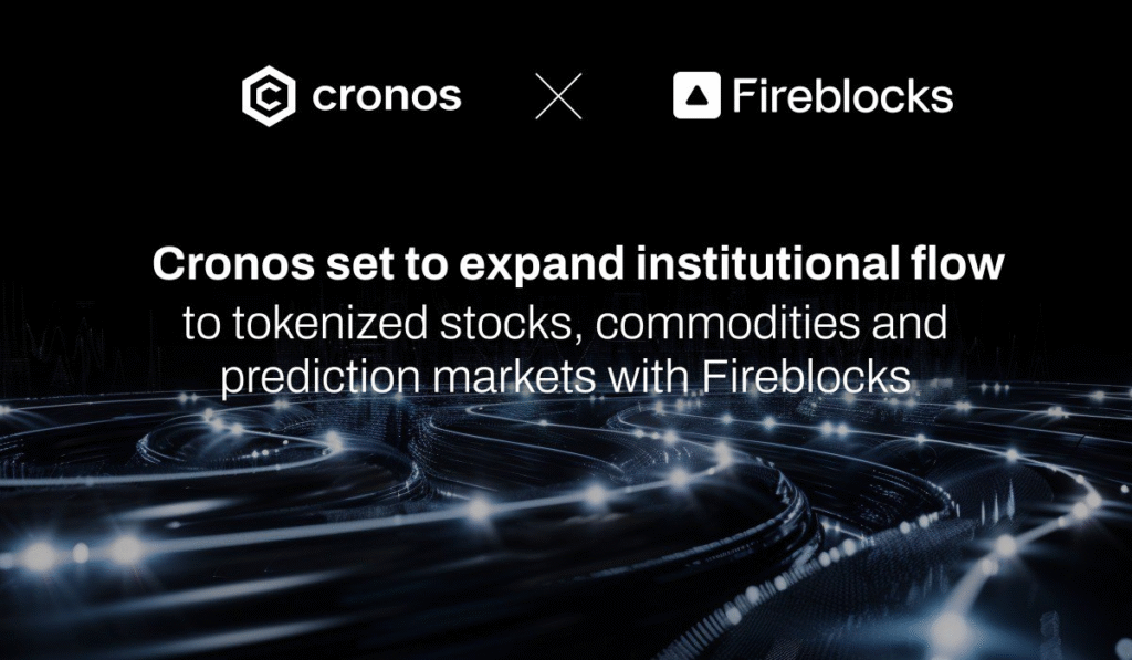 Cronos Integrates Fireblocks to Boost Institutional Trading Infrastructure