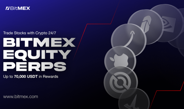 BitMEX Launches 70,000 USDT Global Campaign for Equity Perps Traders