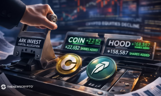 ARK Invest Buys Coinbase and Robinhood Shares Amid Market Pullback