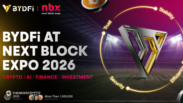 BYDFi Expands European Reach with Next Block Expo 2026 Sponsorship in Warsaw
