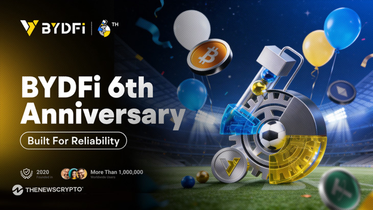 BYDFi Marks 6th Anniversary with Month-Long Celebration, Built for Reliability