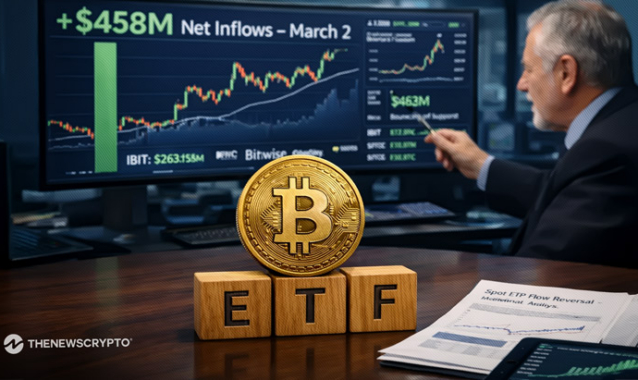 Bitcoin ETFs Set to Mark Second Consecutive Week of Inflows With $458M