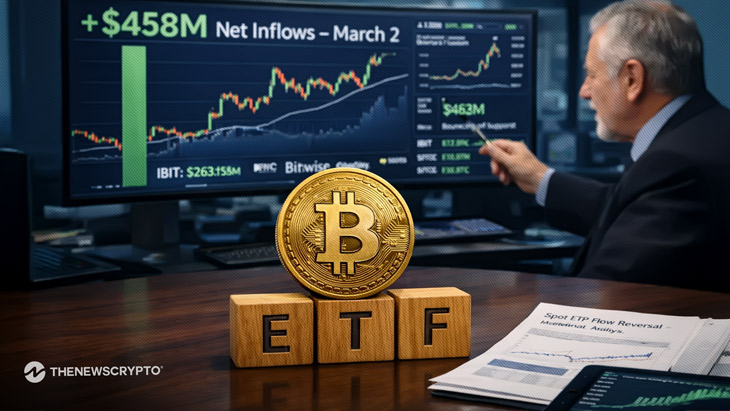 Bitcoin ETFs Set to Mark Second Consecutive Week of Inflows With $458M