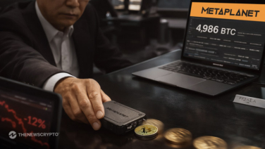 Metaplanet Moves 4,986 BTC to New Wallets; Stock Drops 12%