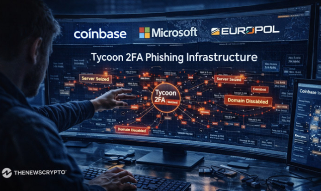 Coinbase, Microsoft, and Europol Dismantle Tycoon 2FA Crypto Phishing Network